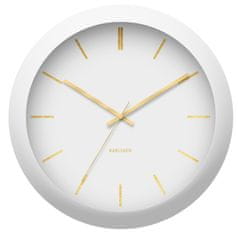 Karlsson Designové nástěnné hodiny 5840WH Karlsson 40cm