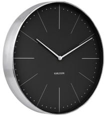 Karlsson Designové nástěnné hodiny 5681BK Karlsson 38cm
