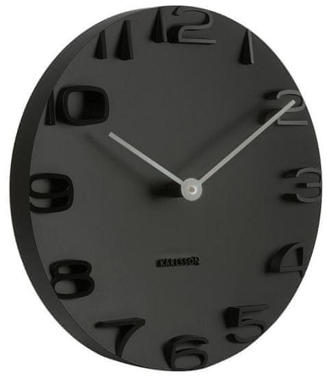 Karlsson Designové nástěnné hodiny 5311BK Karlsson 42cm