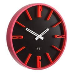 Future Time Designové nástěnné hodiny Future Time FT6010BK Numbers 30cm