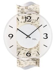 AMS design Designové nástěnné hodiny 9624 AMS 39cm