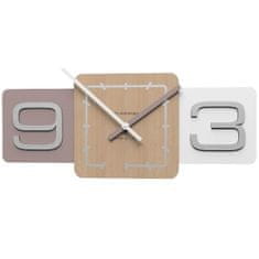 CalleaDesign Designové hodiny 10-001 CalleaDesign 44cm (více barev) Barva švestkově šedá-34