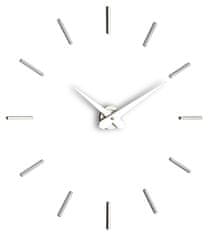 IncantesimoDesign Designové nástěnné hodiny I200MGP light grey IncantesimoDesign 90-100cm