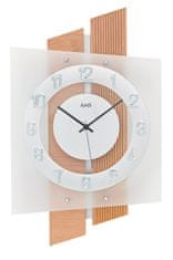 AMS design Designové nástěnné hodiny 5530 AMS řízené rádiovým signálem 46cm