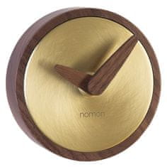Nomon Designové nástěnné hodiny Nomon Atomo Gold 10cm