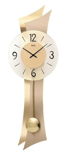 AMS design Kyvadlové nástěnné hodiny 7427 AMS 70cm