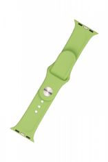 FIXED Set silikonových řemínků Silicone Strap pro Apple Watch 38/40/41 mm FIXSST-436-MINT, mentolový