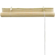 Greatstore Bambusová roleta 140 x 220 cm přírodní
