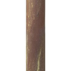 Petromila Zahradní pergola hnědá s patinou 3 x 3 x 2,5 m železná