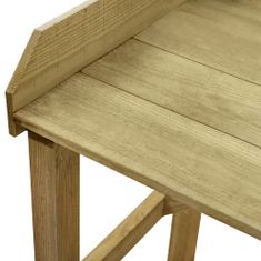 Petromila Přesazovací stolek impregnovaná borovice 75 x 40 x 90 cm