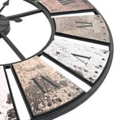 Petromila Vintage nástěnné hodiny se strojkem Quartz 60 cm XXL