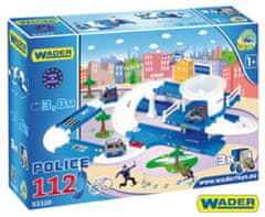 Wader Kid Cars 3D Policie plast 3,8m v krabici od 12 měsíců Wader