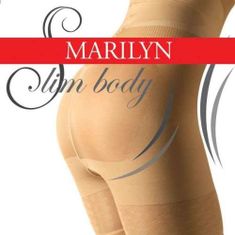 Marilyn Punčochové body Slim body - Marilyn ecru 2-S