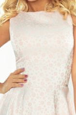 Numoco Dámské šaty 175-1 - NUMOCO pudrově růžová XL