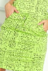 Numoco Dámské šaty 13-35 - NUMOCO Zelená XS