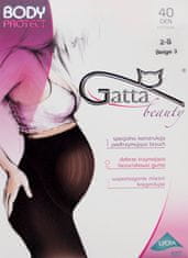 Gatta BODY PROTECT - Těhotenské punčochové kalhoty 40 DEN - GATTA zlatý 3-M