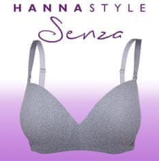 Hanna Style Podprsenka bez kostic 01-65 - HANNA STYLE černá 70D