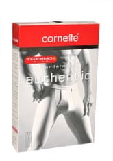 Cornette Pánské podvlékací kalhoty Cornette Authentic Thermo Plus černá XXL