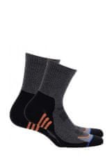 Gemini Pánské ponožky Wola Sportive W94.1N5 Ag+ oranžová 39-41