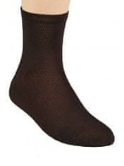 STEVEN Hladké dámské ponožky Steven art.037 růžová tmavá 35-37