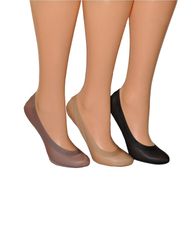 Gemini Dámské ponožky baleríny Rebeka 0708 silikon Béžová 40-42