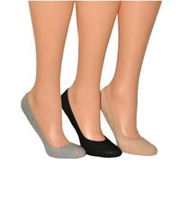 Gemini Dámské ponožky baleríny Rebeka bavlna 2511 černá 35-40