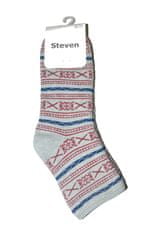 STEVEN Dámské ponožky Steven Frotte art.123 růžová/lurex 35-37