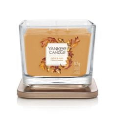 Yankee Candle Elevation - vonná svíčka Amber & Acorn (Ambra & žaludy) 347g