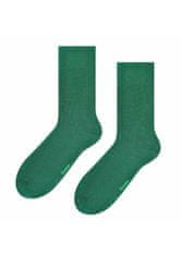STEVEN Hladké pánské ponožky k obleku Steven art.056 42-47 tmavě hnědá 45-47