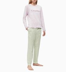 Calvin Klein Dámské pyžamové kalhoty QS5934E-FPV zelená - Calvin Klein L Zelená
