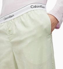 Calvin Klein Dámské pyžamové kalhoty QS5934E-FPV zelená - Calvin Klein L Zelená