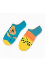More Asymetrické pánské ponožky ťapky More 009 černá 39-42