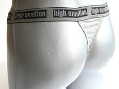 Cornette Pánské Stringi - tanga High Emotion - Cornette XXL grafitová