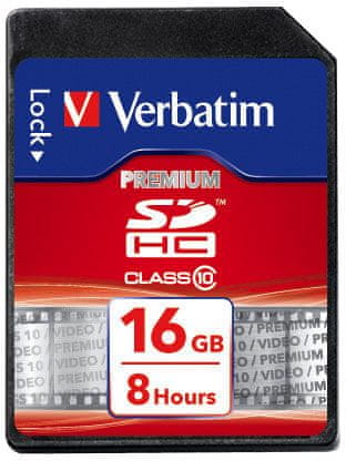 Verbatim SDHC 16GB Class 10 (43962)