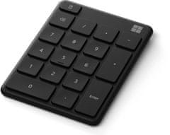 Microsoft numerická klávesnice, černá (23O-00009)