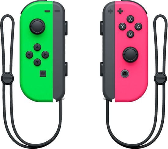 Nintendo Joy-Con (pár), zelený/růžový (SWITCH) (NSP075)