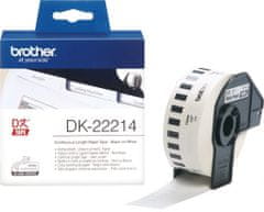 Brother - DK22214 (papírová role 12mm x 30,48m)