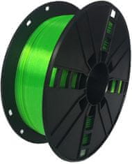 Gembird tisková struna (filament), PLA+, 1,75mm, 1kg, zelená (3DP-PLA+1.75-02-G)