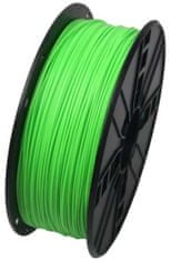Gembird tisková struna (filament), ABS, 1,75mm, 1kg, fluorescentní zelená (3DP-ABS1.75-01-FG)