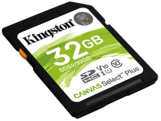 Kingston SDHC Canvas Select Plus 32GB 100MB/s UHS-I (SDS2/32GB)