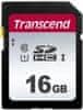 Transcend SDHC 300S 16GB 95MB/s UHS-I U1 (TS16GSDC300S)