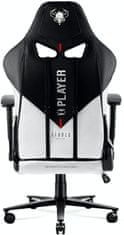 Diablo Chairs Diablo X-Player 2.0, XL, černá/bílá