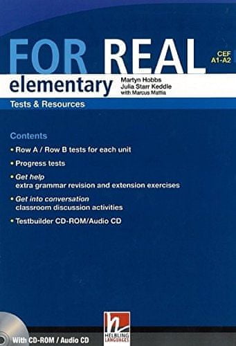 Helbling Languages FOR REAL Elementary Level Tests a Resources + Testbuilder CD-ROM / Audio CD