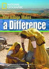 National Geographic FOOTPRINT READING LIBRARY: LEVEL 1300: ONE VILLAGE MAKES A DIFF 1300 BRE