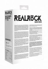 Shots Toys RealRock Realistic Vibrating Dildo with Balls 17cm Black vibrátor