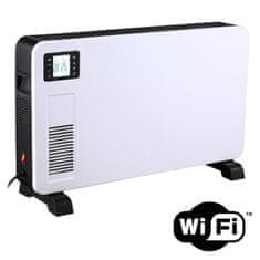 Solight horkovzdušný konvektor 2300W, WiFi, LCD, ventilátor, časovač, nastavitelný termostat, KP02WIFI