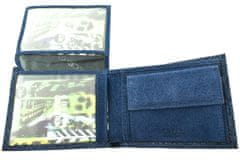 COVERI Pánská kožená peněženka Coveri Collection - hnědá
