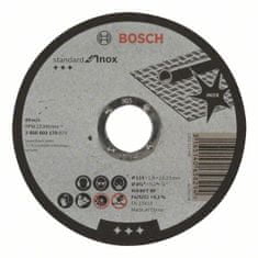 Bosch Dělicí kotouč rovný Standard for Inox - WA 60 T BF, 115 mm, 22,23 mm, 1,6 mm - 31651406582