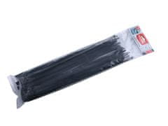 Extol Premium Pásky stahovací na kabely EXTRA, černé, 280x4,6mm, 100ks, nylon PA66