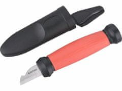 Extol Premium Nůž na odizolování kabelů oboubřitý, s plast. pouzdrem, 155/120mm